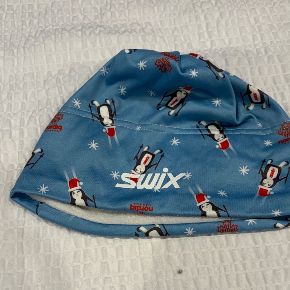 Swix Adult  Penguin Print Ski Beanie